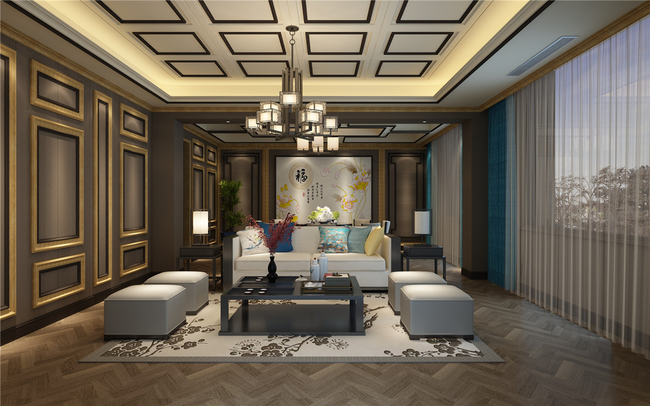 中式欧式客餐厅